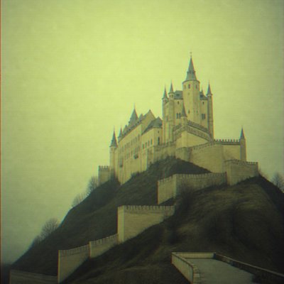 majestic castle on a hilltop