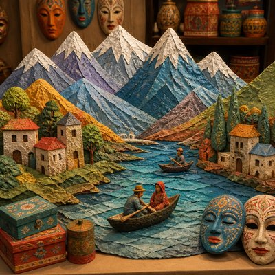 Papier-Mache Art Style 2