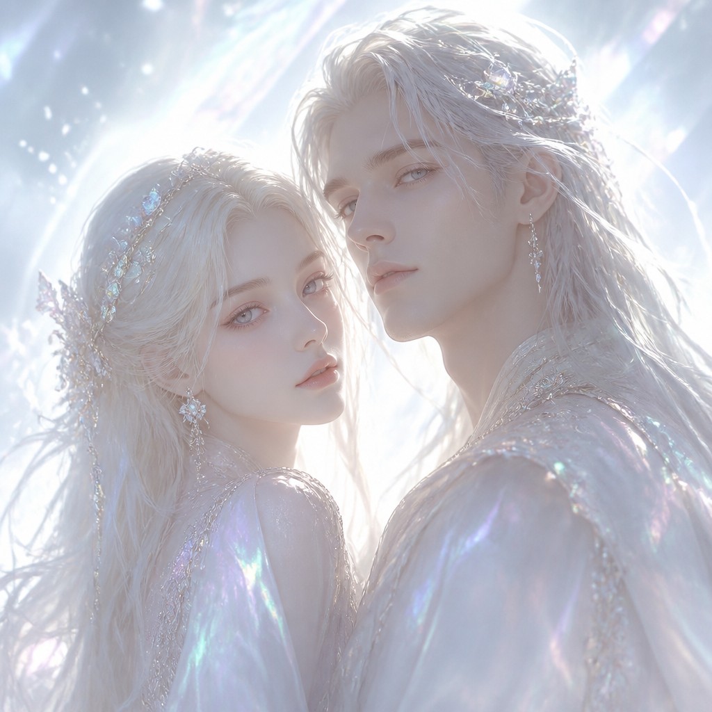portrait of two people together — Ethereal Aesthetic