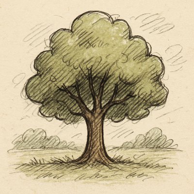 a tree in nature