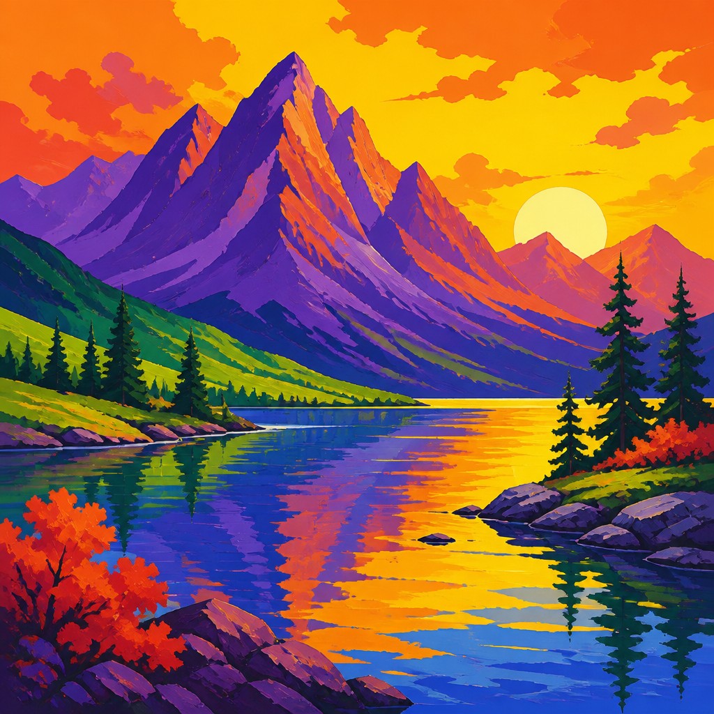 Triadic Colors Art Style example artwork 2