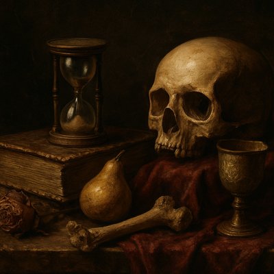 still life with everyday objects