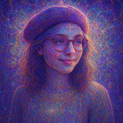 Visionary Art Style Style Transfer Example
