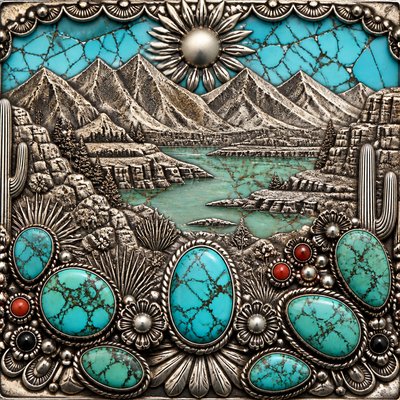 Southwestern Turquoise Jewelry Style 2