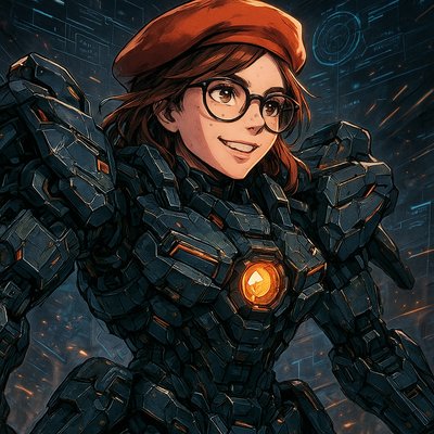 Mecha Anime Art Style Style Transfer Example