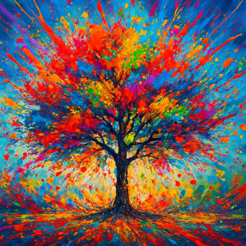 a tree in nature