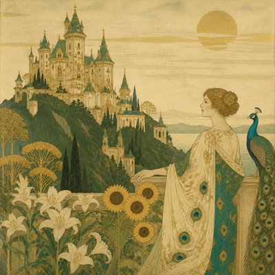 majestic castle on a hilltop