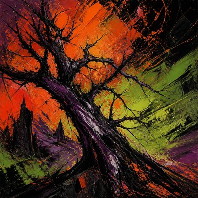 a tree in nature