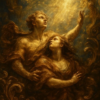 portrait of two people together