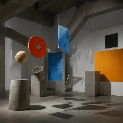 still life with everyday objects