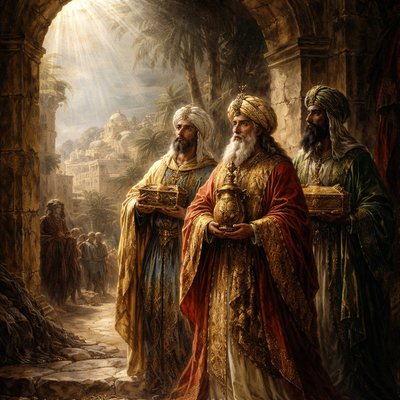 “Now when Jesus was born in Bethlehem of Judaea in the days of Herod the king, behold, there came wise men from the east to Jerusalem,” (Matthew 2:1, KJV) 