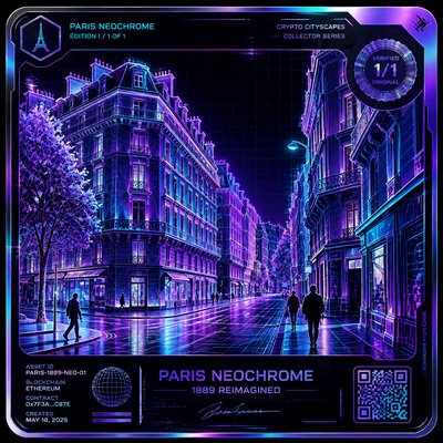 Crypto Art Style Style Transfer Example