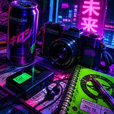 still life with everyday objects