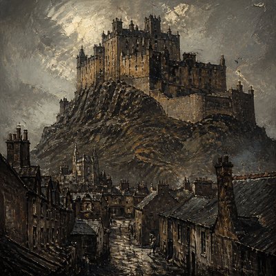majestic castle on a hilltop