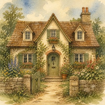 house with front view