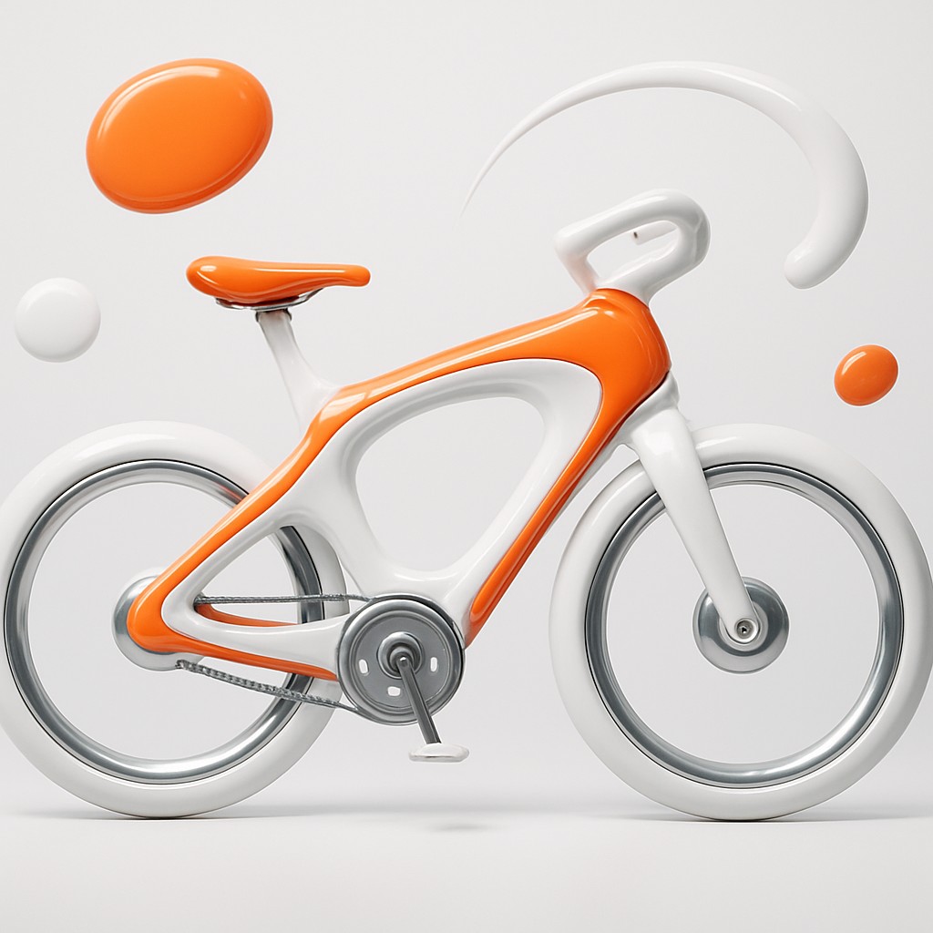 bicyle resting against a wall