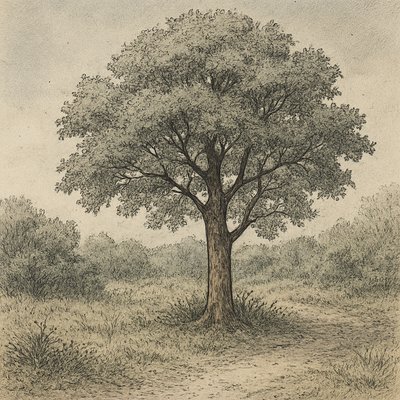 a tree in nature