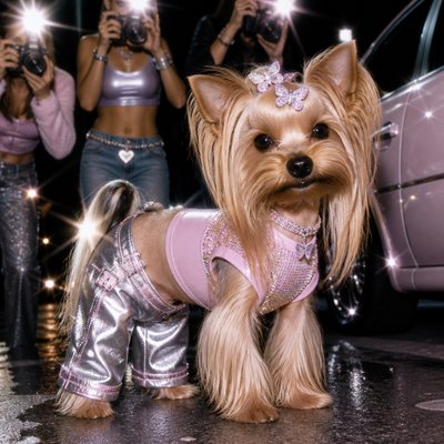 animal standing in natural pose — Y2K Fashion Style