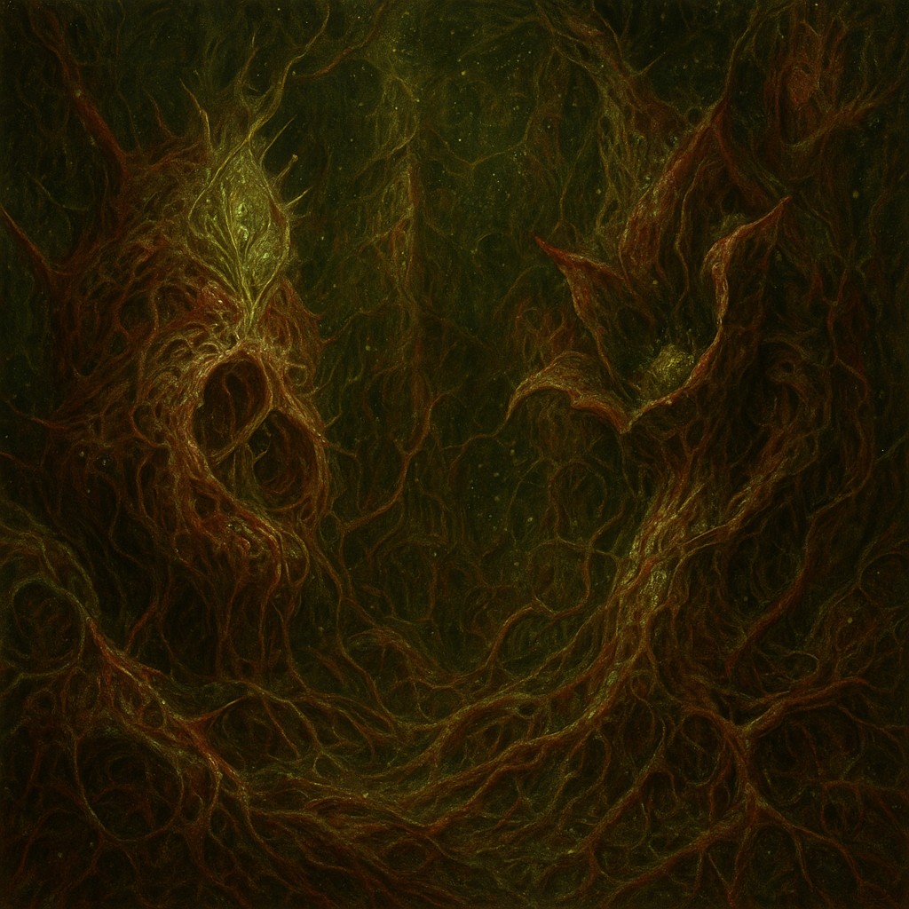 Botanical Nightmare Surrealism Art Style Style Transfer Example