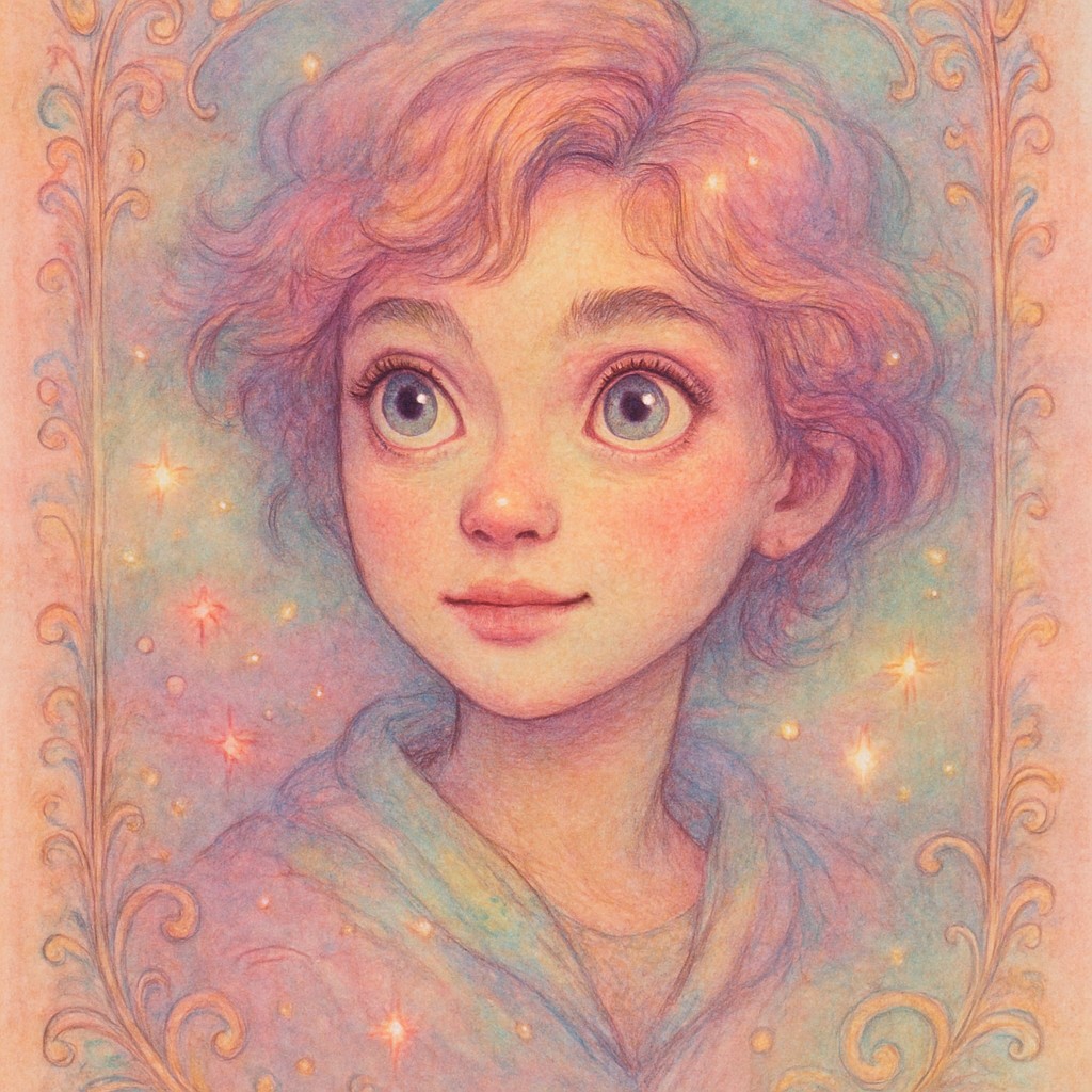 portrait of a person with expressive eyes