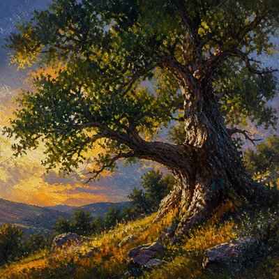 a tree in nature
