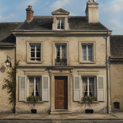 house with front view