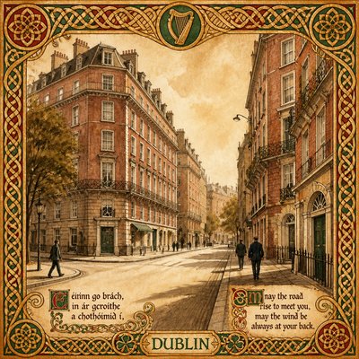 Dublin Art Style Style Transfer Example