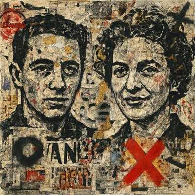 portrait of two people together