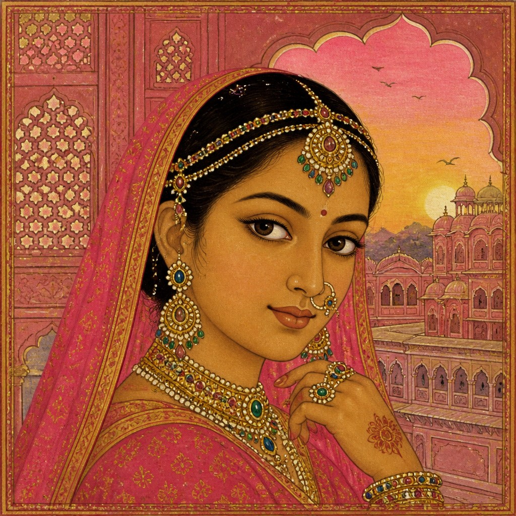 Jaipur Art Style example artwork 1