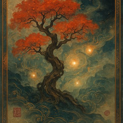 a tree in nature