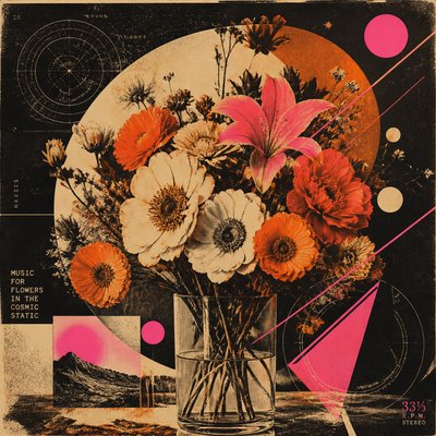bouquet of flowers in a glass vase
