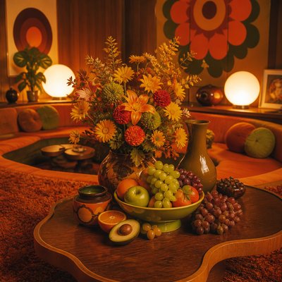 Retro 70s Interior Design 3