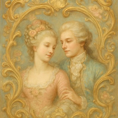 portrait of two people together