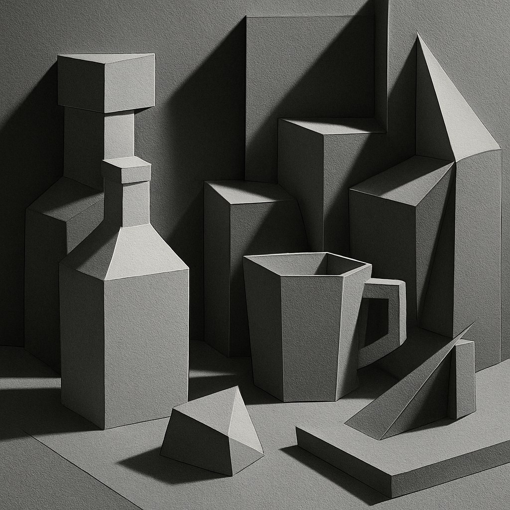 still life with everyday objects