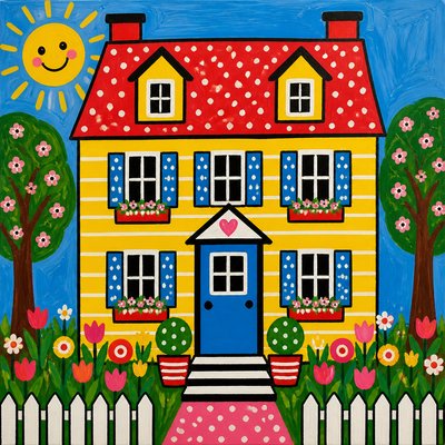house with front view