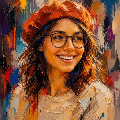 Abstract Expressionist Modern Art Style Style Transfer Example