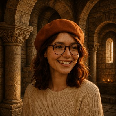 Romanesque Architecture Style Transfer Example