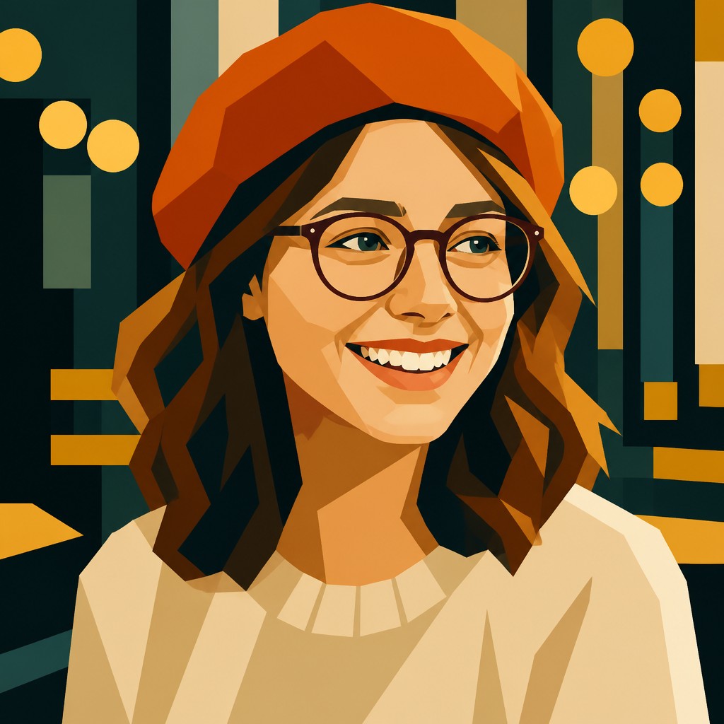 Hard-edge Painting Style Style Transfer Example