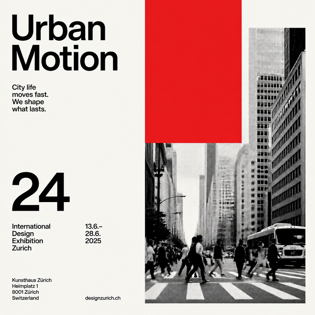 urban street with city activity