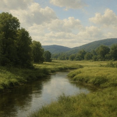 wide landscape with natural scenery