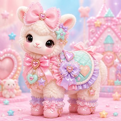 animal standing in natural pose — Kawaii Fashion Style