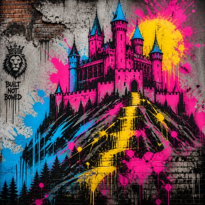 majestic castle on a hilltop