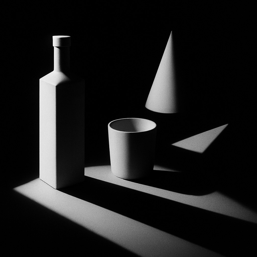 still life with everyday objects