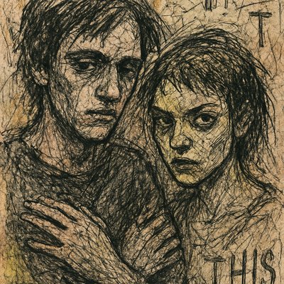 portrait of two people together