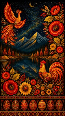 a tranquil mountain lake beneath a starry night sky, no people, no text