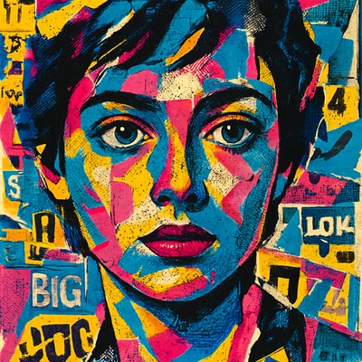 portrait of a person with expressive eyes