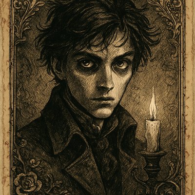 portrait of a person with expressive eyes