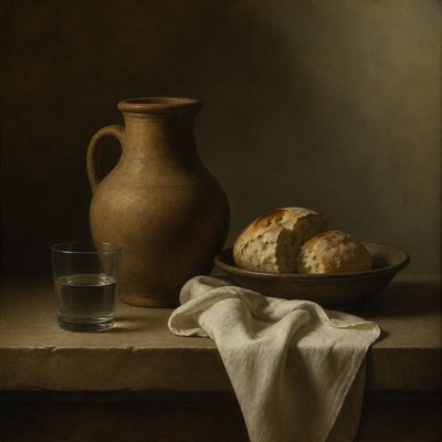still life with everyday objects