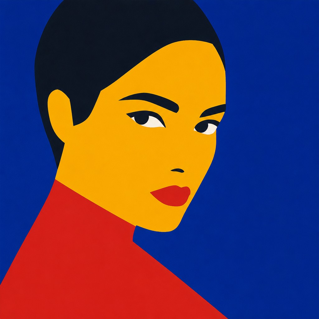 portrait of a person with expressive eyes