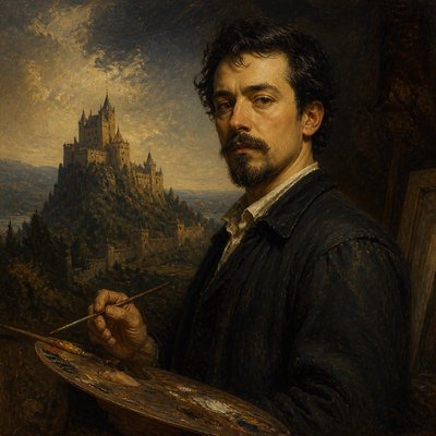 majestic castle on a hilltop
